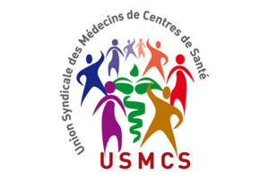 logo USMCS, Union Syndicale des Médecins de Centres de Santé